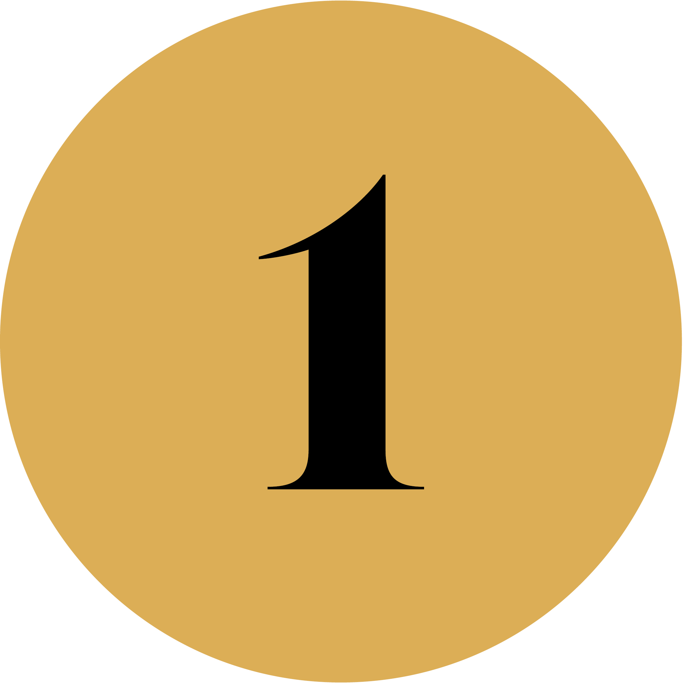 number 1